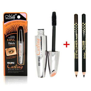 Waterproof Mascara + Eyeliner Pencil 10 g