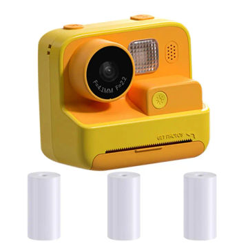 Children Instant Camera Hd 1080p Video Photo Digital Print Camera Dual Lens Slr Photography Toys Birthday Gift