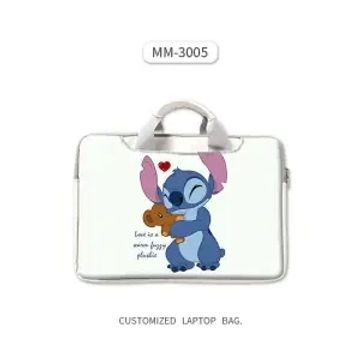 Disney Cartoon Stitch Laptop Bag Case for Macbook Air Pro 13 14 15.6 16 Briefcase Sleeve Waterproof for Xiaomi Dell Lenovo Cover