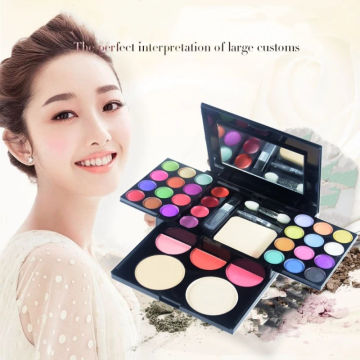 33 Colors Piano Box Eyeshadow Palette Brushes Long Lasting Waterproof Eyebrow Concealer Beauty Cosmetic Makeup Set Maquillaje