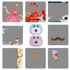 Kids Camera High Cartoon Video Cartoon Photo Camera Childrens Camera WiFi Birthday Gift Dropship
