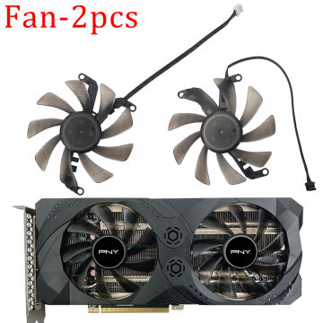 85MM TH9215S2H-PAA04 Video Card Fan For PNY/KFA2  RTX 3060 3060Ti UPRISING Dual Fan Replacement Graphics Card GPU