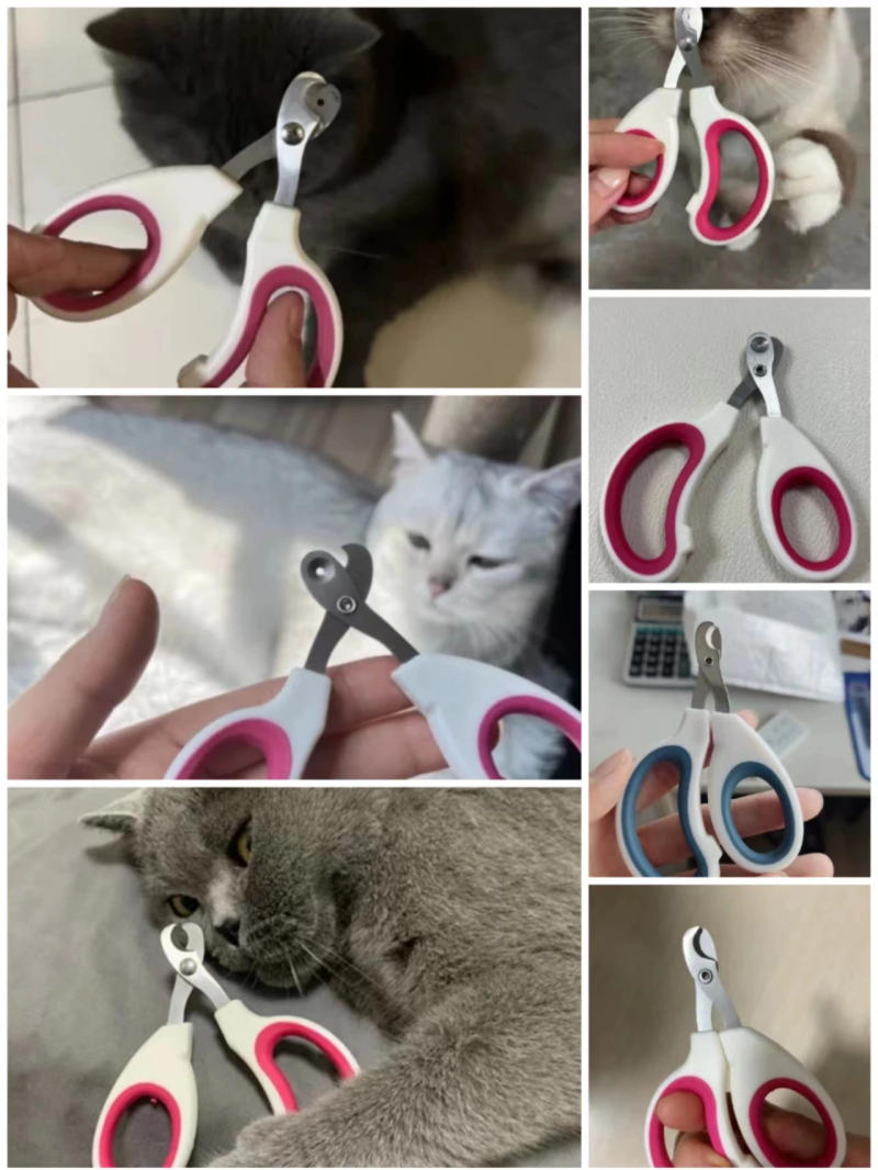 Description Picture 2 of itemProfessional Cat Nail Clippers for Small Cat Dog Stainless Steel Puppy Claws Cutter Pet Nail Grooming Clippers Trimmer