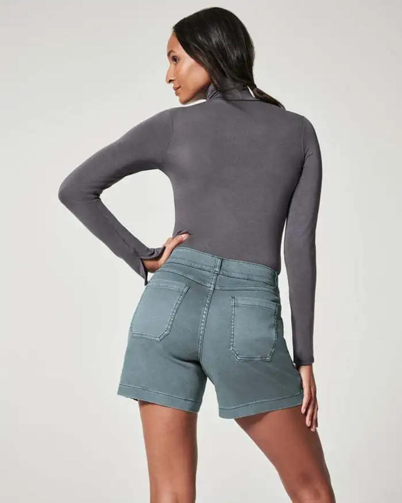 Description Picture 5 of itemWomen's Stretch Twill Shorts Regular Fit Hiking Summer Sport Shorts with Pockets Ladies Teens Casual Athletic Shorts Streetwear