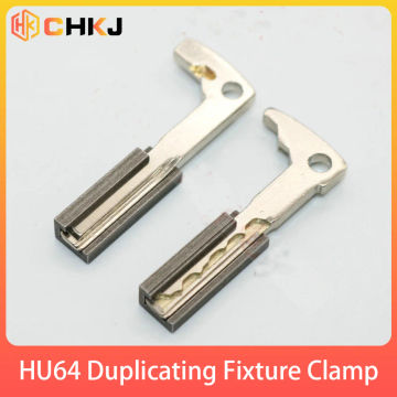 CHKJ 2PCS/Lot HU64 Duplicating Fixture Clamp For Mercedes Benz Key Blank Key Cutting Machine Key Cutter Machine Part Accessories