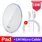 10W White with Cable