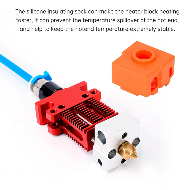 Description Picture 5 of itemCR-6 SE Hotend Kit All Metal Design Compatible with Creality CR6 SE/ Ender-3 Series 3D Printers with Insulation Silicone Sock