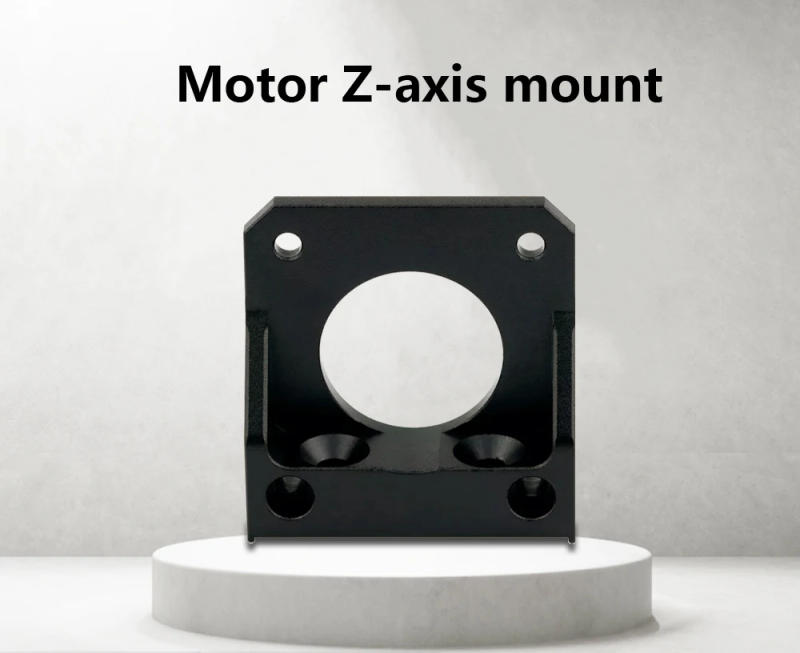 Description Picture 2 of itemNEMA 17 Stepper Motor Bracket 42 Stepper Motor Z axis Holder L Bracket Mount fixed Support Shelf Aluminum Plate