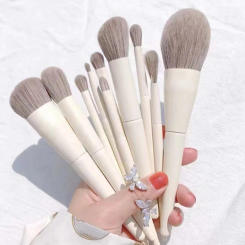 10 PCS Makeup Brushes full Set Eyeshadow Cosmetics Make-up for women Cheap complete kits Quality professional Beauty tools