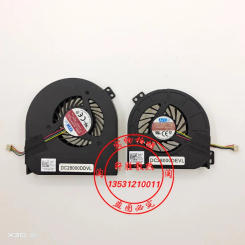 CPU GPU Cooler Fan For Dell Precision M4800 BATA0815R5H PN02 BATA0715R5M PN01 02K3K7 00WGVF DC28000DDVL DC28000DEVL Radiator