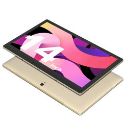 Global Version 14 Inch 1920x1080 IPS Big Screen Tablet PC 5+13MP Camera 8+256GB Deca-Core 5G WiFi 2 IN 1 Tablets Android 12 Pad