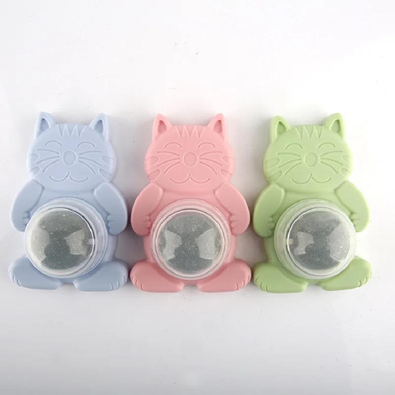 Description Picture 4 of itemRotatable Catnip Molar Stick Natural Safe Catnip Edible Lick Balls Catnip Wall Balls For Cats Teeth Cleaning Pet Health Supplies