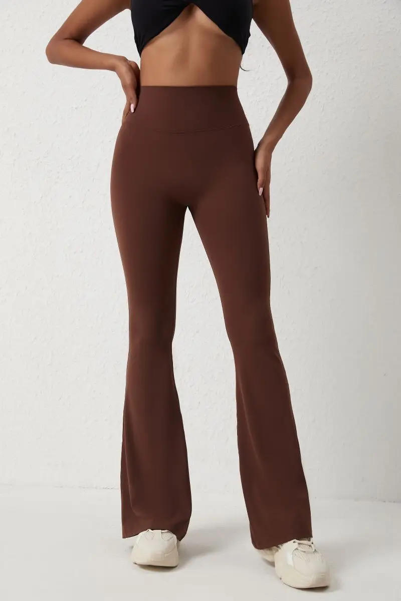 Description Picture 3 of itemSolid Wide Sport Yoga Leggings Yoga Push Up Pants Women Quick Dry Breathable High Waist Pant Gym Fitness Scrunch Butt Leggings