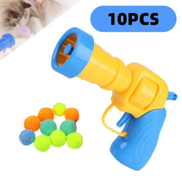 Pet Products Training Toys Pet Accessories Cat Plush Toy Gun Silent Not Boring Interactive Artifact Pet Supplies