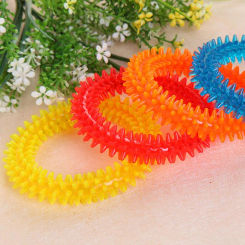 Toy Training Pet Supply Thorn Circle Ring Dog Bite-Chew Molar Cleaning Tooth Pet Supply