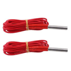 2Pcs 24V 40W 630mm Single End Cartridge Heater Heating Tube 1m for Creality Ender 3, CR-10 Series, Prusa i3 3D Printers