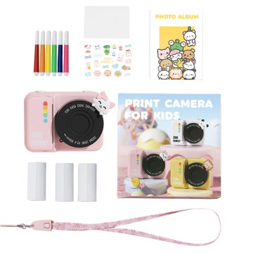 Kids Camera Instant Print WIFI HD Digital Camera 3.0 Inch Screen Portable Camera 48MP Birthday Gifts for Boys Girls