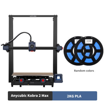 ANYCUBIC KOBRA 2 Max FDM Professional 3D Printer Printers 4.3 inch Capacitive HD Touch Screen Auto-leveling 3 d Printer Extruder