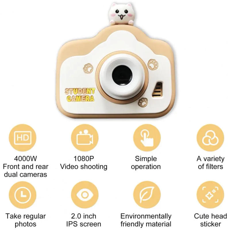 Description Picture 3 of itemKids Camera Digital Dual Camera HD 1080P Video Camera Toys Mini Cam Color Display Children Birthday Gift Kids Toys For Kids