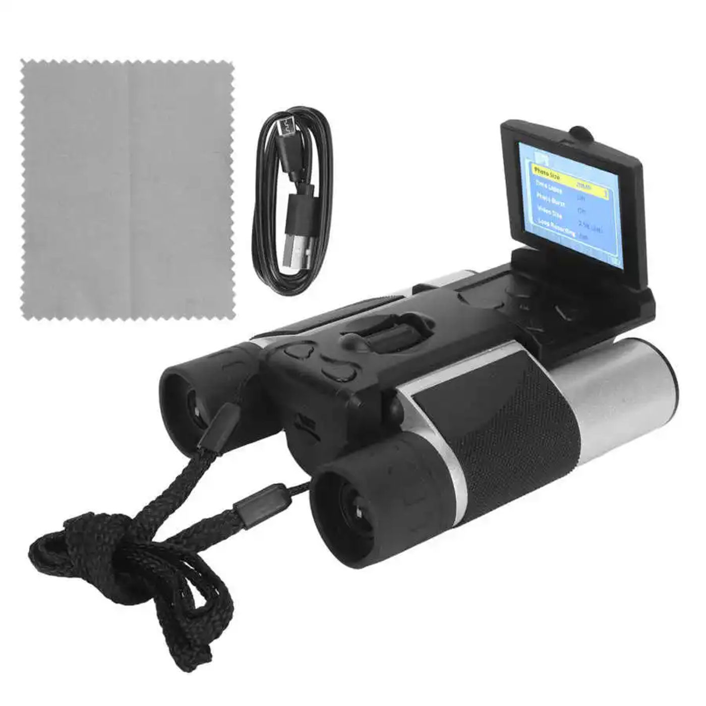Description Picture 2 of item2in LCD Binoculars Telescope 1080P 5MP Video Photo Recorder Digital Binoculars Camera for Watching Bird Football Game