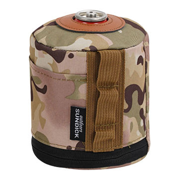 Camping Gas Tank Case Outdoor Camping Gas Canister Protective Cover Bag Wear-resistant Fuel Cylinder Storage Bag