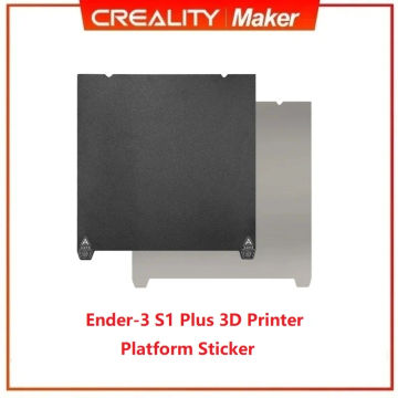 CREALITY 3D Original Parts Build Surface Plate Pad Spring Steel PC Sticker Soft Magnetic Sticker For Ender-3 S1 Plus 3D Printer