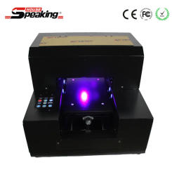 Easy operation digital a4 uv printer approved by CE,FCC,ROHS