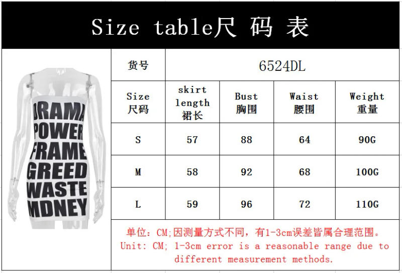 Description Picture 2 of itemEuropean and American Womens Clothing 2022 Summer New Ins Style Sexy Slim Fit Slimming Printed Chest-Wrapped Dress Women