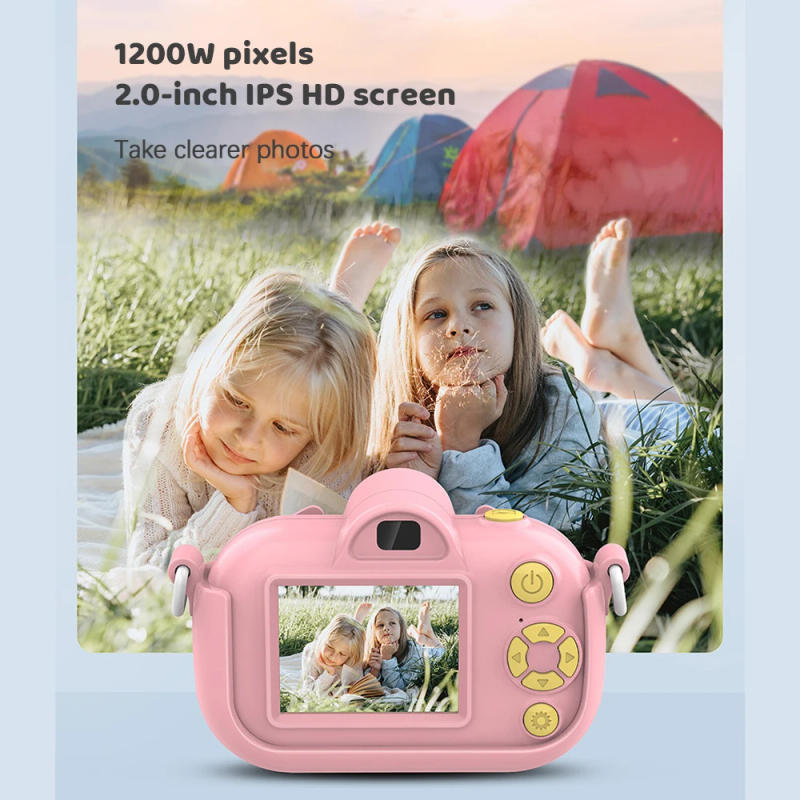 Description Picture 5 of item1080P Kids Digital Camera 12MP HD Children Kids Selfie Camera 2.0-inch IPS Screen for Children Age 3-12 Year Old Boys Girls