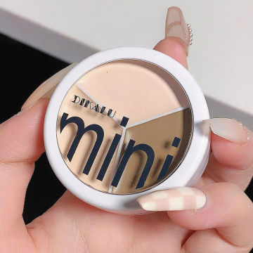 3 Color Concealer Palette Waterproof Lasting Full Cover Acne Marks Dark Circles Contouring Concealer Cream Brighten Face Make Up