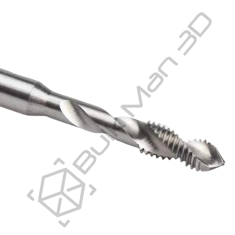 Description Picture 3 of itemDrill Tap 1/4″ M5 Machine Spiral Point Straight Fluted Screw Thread Metric Plug Hand Tap Drill Hand Tools