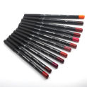 12Pcs Professional Waterproof Lipliner Pencil Smooth Natural Lip Liner Pen Lip Long Lasting Moisturizer Cosmetic Makeup