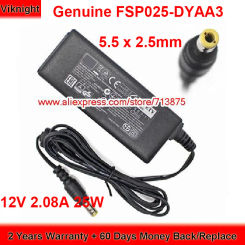 Genuine FSP025-DYAA3 25W Charger 12V 2.08A AC Adapter P1029871 5.5 x 2.5mm Plug Power Supply