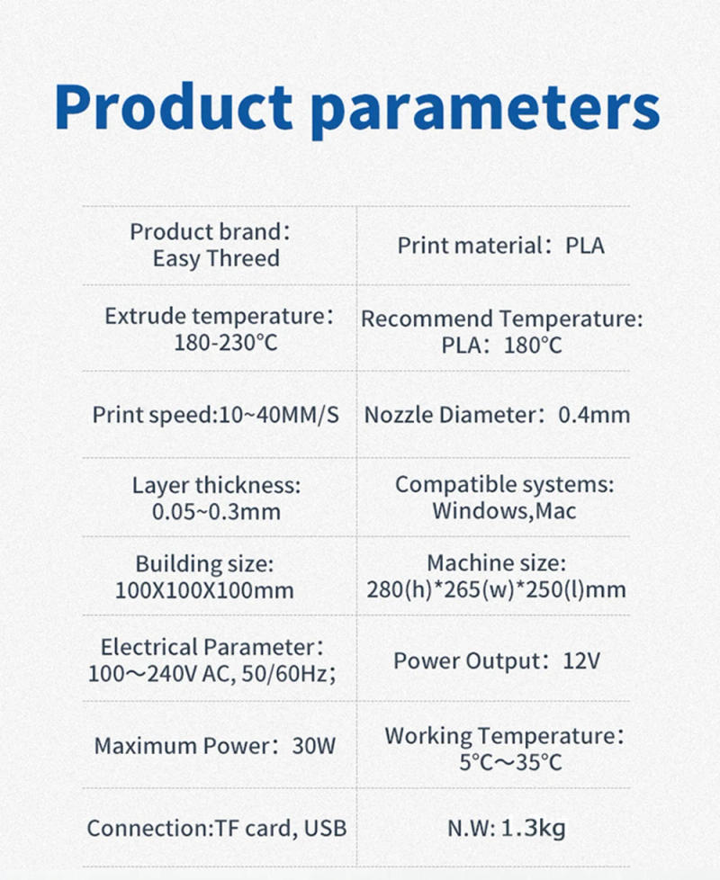Description Picture 4 of itemTISHRIC K1 3D Printer For Kids Intelligent Printing Self Developed Modeling Software E3dmagic Slicer Easyware Child 3D Printer