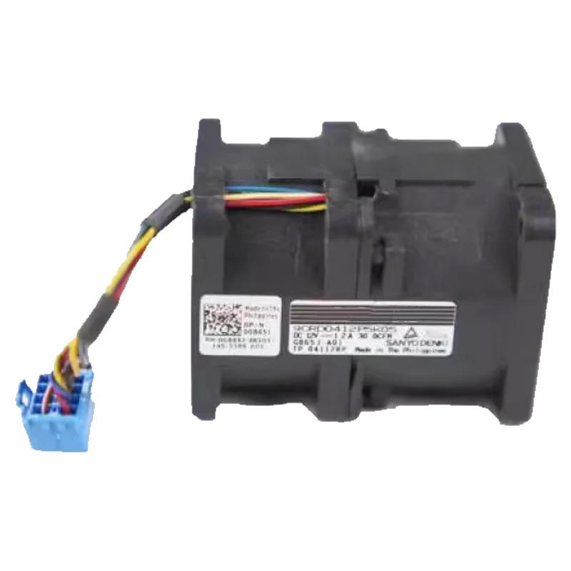 Description Picture 4 of item0G865J For DELL R410 Server Cooling Fan 9CRD0412P5K05 CN-0G865J G865J Cooler Fan Heatsink Radiator High Quality 100% Tested