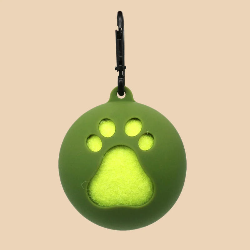 Description Picture 3 of itemTennis Ball Holder with Hook Lightweight Easy Installation Hands-Free Pet Ball Cover Holder Dog Leash Attachment Pet Supplies