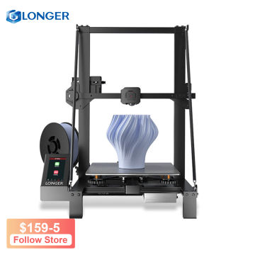 Longer 3d Printer 90% Pre-Assembled LK5 Pro Upgraded Large Area with dual blower kit 4.3inch Color Touchscreen