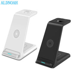 3 in 1 20W  Wireless Charger Stand Dock For Apple Watch 7 AirPods iPhone 14 13 12 11 XS XR X 8 Induction Fast Charger Station