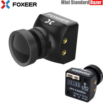 Foxeer Razer Mini HD 5MP 2.1mm M12 Lens 1200TVL Standard FPV Camera 4:3/16:9 NTSC/PAL Switchable 4ms Latency Camera