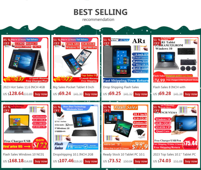 Description Picture 2 of itemWelcome Deal Tablet PC with Stand 10.1 INCH 2GB RAM 32GB ROM W101 Windows 10 Dual Camera WIFI Quad Core HDMI-Compatible