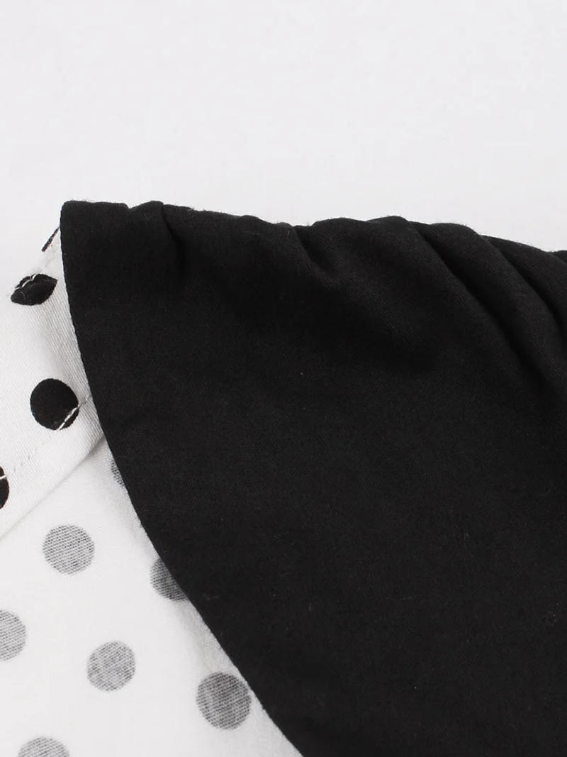 Description Picture 6 of itemTonval Polka Dot 1950S Tie Sweetheart Neck Summer Dress Women Party Elegant Vintage Sleeveless Rockabilly Pinup Dresses