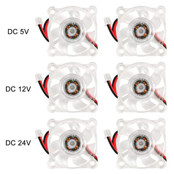 2pcs 4010 Fan 3D Printer Fan DC 12V Mini Brushless Cooling Fan 40x40x10mm Hydraulic Bearing Fan with 2 Pin Terminal