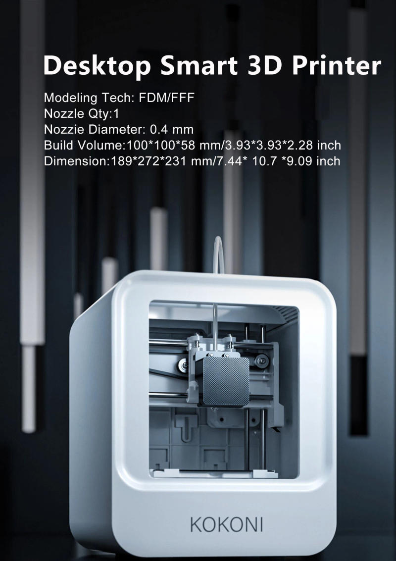 Description Picture 2 of item3D Printer Mini Printer 3D Printer Machine DIY 3d printers Desktop Smartphone printer Filament 3D Professional Printer FDM PLA