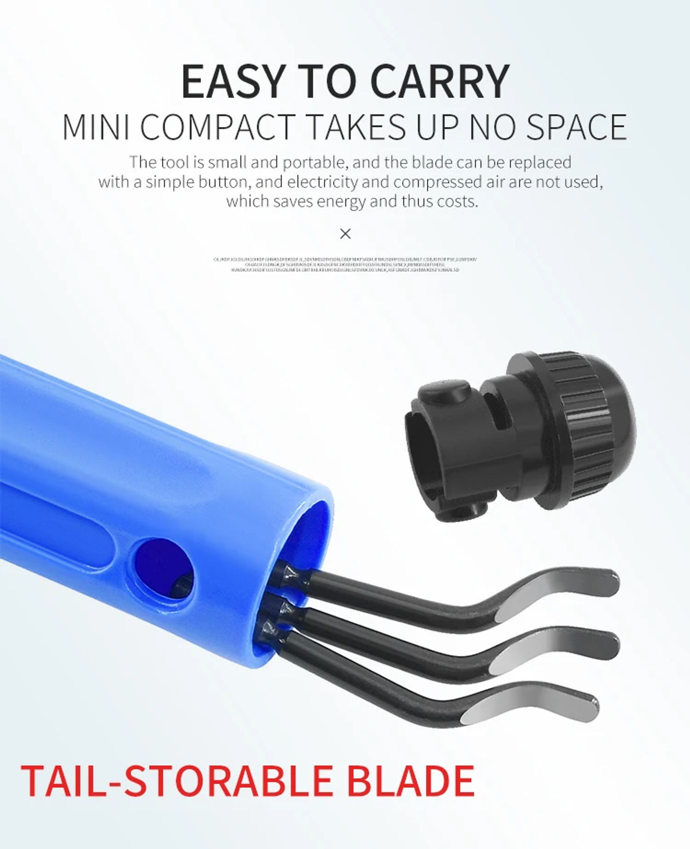 Description Picture 6 of itemTrimming knife Scraper Deburring Cutter Set Burr Remover for Wood Plastic Aluminum Steel 3D Printer Filament Model NB1100 BS1010