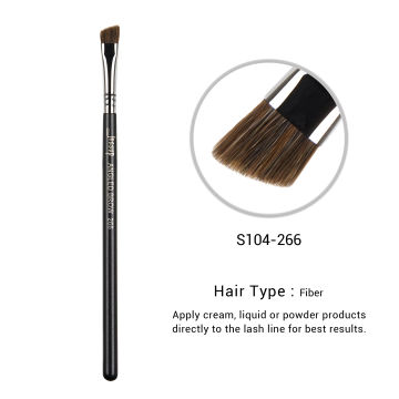 Jessup Eyebrow Brush Makeup Pure Synthetic Ultra-thin-tipped Precision Tapered for Lash Line Wooden  S142