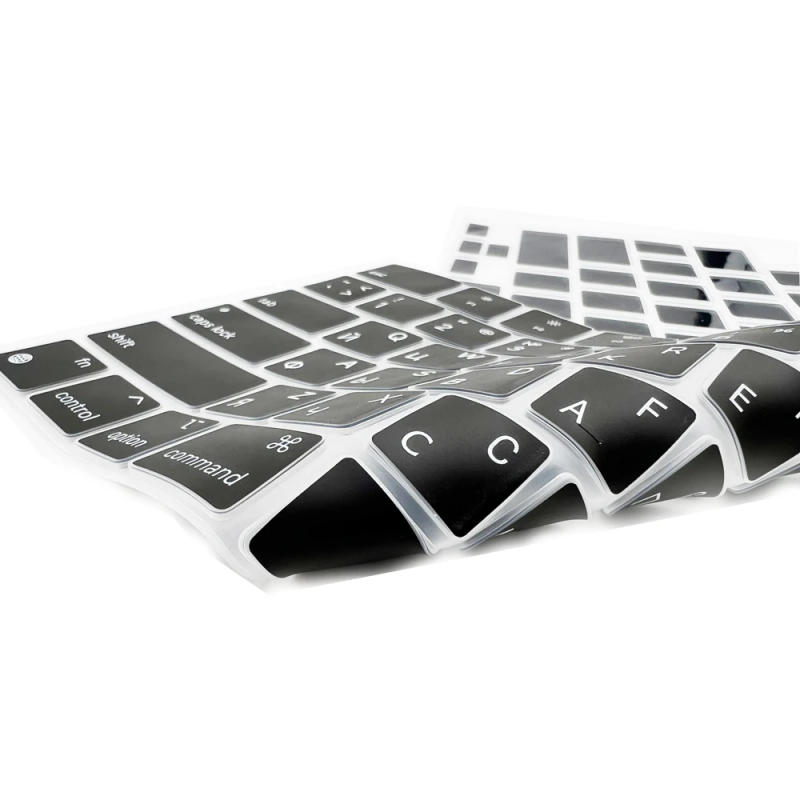 Description Picture 6 of itemFor 2022 MacBook Air13 M2 A2681 Pro14/16  A2442 A2485 Keybaord cvoer Russia Chile Korean France Keyboard Protector silicone case
