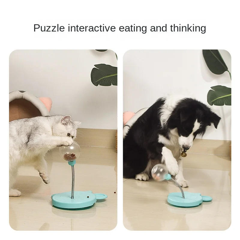 Description Picture 3 of itemPet Puzzle Food Leaking Ball Toy Cat Dog Interactive Treat Leaking Toy Catnip Slow Cat Dog Feeder Fun Pet Products Accessories