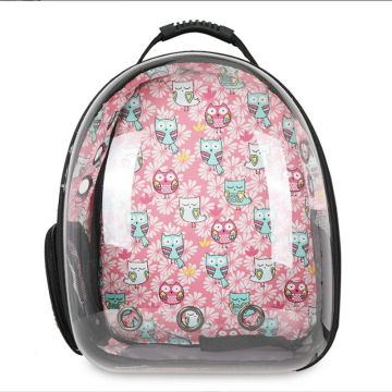 Cat Bag Pet Backpack Portable Transparent Space Capsule Pet Bag for Going Out Breathable Backpack Cat Products L2025