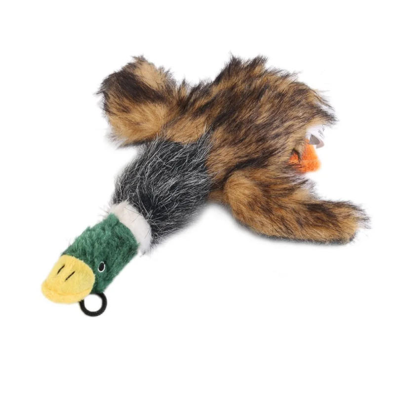 Description Picture 4 of item2022 Classic Pet Dog Toys Stuffed Squeaking Duck Dog Toy Plush Puppy Honking Duck for Dogs pet chew squeaker squeaky Toy