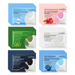 60pcs=30pairs Crystal Collagen Eye Mask Anti Dark Circles Moisturizing Anti-wrinkle skincare Eye Patches Eyes Skin Care Products